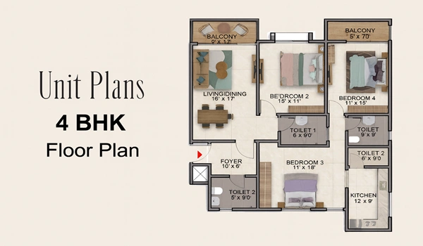Prestige Evergreen Floor Plan